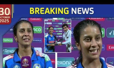 "ഞാൻ അവിടെ തന്നെ നിന്നു, ദൈവം എനിക്കുവേണ്ടി പോരാടി," ബൈബിൾ വാക്യം ഉദ്ധരിച്ചു: വേൾഡ് കപ്പ് സെമിഫൈനലിൽ ഓസ്ട്രേലിയയ്ക്കെതിരെ ഇന്ത്യയ്ക്കായി അവിസ്മരണീയ സെഞ്ച്വറി നേടിയതിന് ശേഷം ജെമീമ