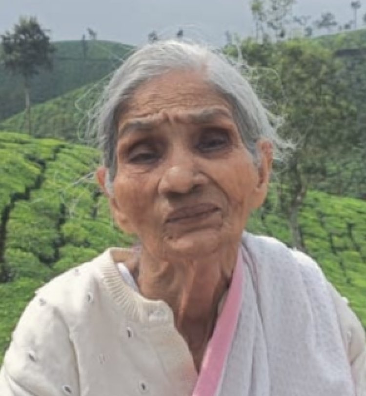 പാസ്റ്റർ പി.സി ജേക്കബിൻ്റെ മാതാവ് ഇല്ലിവളവ് പത്താഴക്കുഴിയിൽ ശോശാമ്മ ചാക്കോ (98) കർതൃ സന്നിധിയിൽ