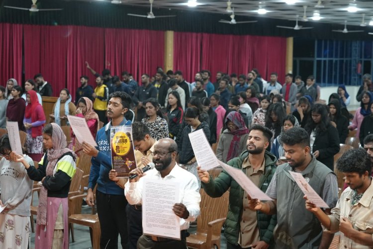 ഭാരത സംസ്ഥാനങ്ങളിലൂടെ:  ഇന്ത്യാ പ്രാർത്ഥനാ യാത്ര സമാപിച്ചു