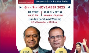 ഐപിസി നോർത്തേൺ റീജിയൺ ജനറൽ കൺവൻഷൻ നവം. 6 വ്യാഴാഴ്ച മുതൽ