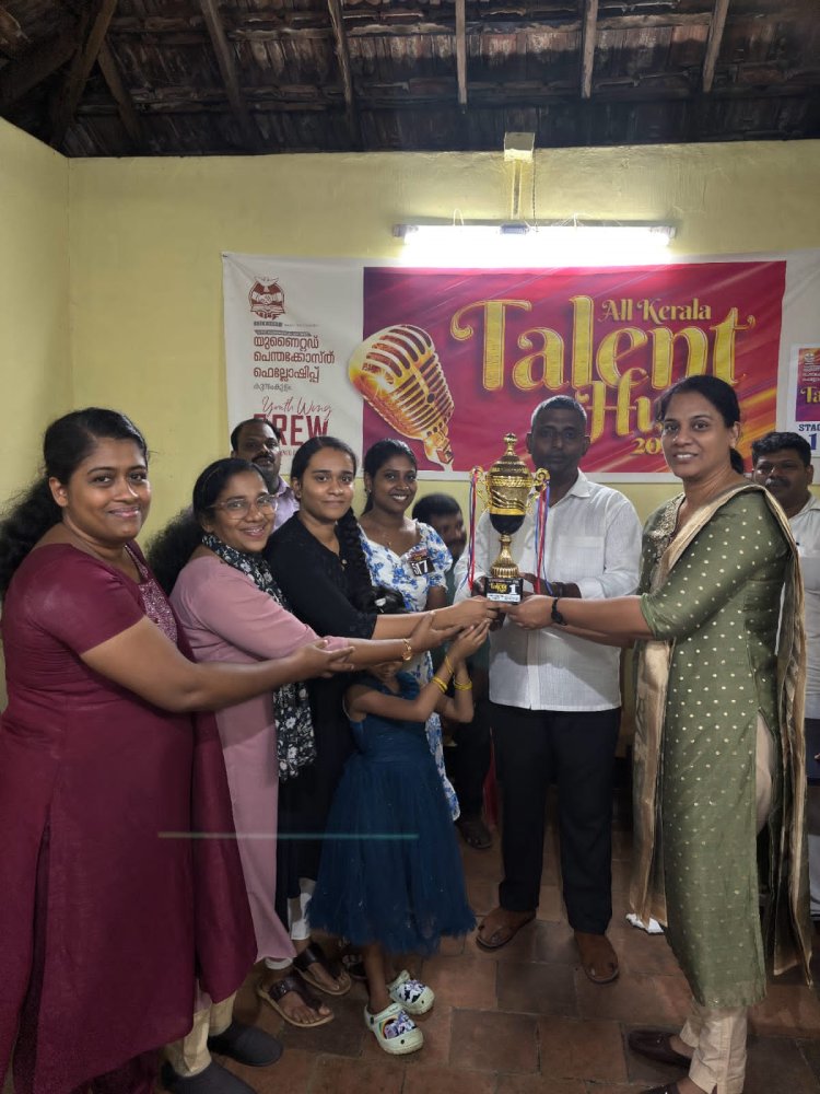 ശാലോം റിവൈവൽ ചർച്ച് തൃശൂർ ജേതാക്കൾ ;യുപിഎഫ് യൂത്ത് വിംഗ് താലന്റ് ഹണ്ടിനു  അനുഗ്രഹീത സമാപ്തി