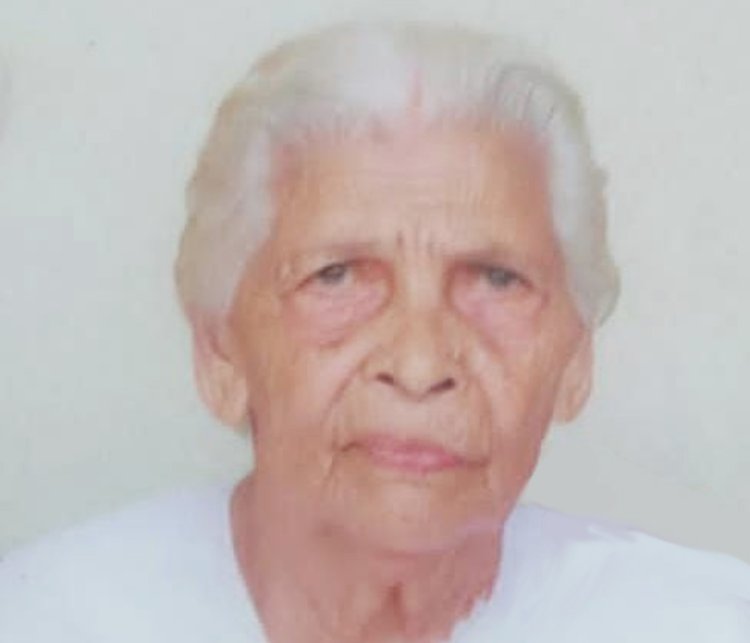 പാച്ചിറ തോപ്പിൽ ചിന്നമ്മ വർഗ്ഗീസ് ( പാച്ചിറ അമ്മ -  102) നിര്യാതയായി