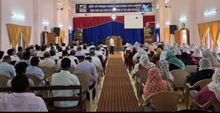മധ്യമേഖല പവ്വർ കോൺഫറൻസ് പരമ്പരക്ക് കുറത്തികാട് ഏ.ജിയിൽ തുടക്കം കുറിച്ചു