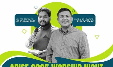 മാഞ്ചസ്റ്ററിൽ എറൈസ് വർഷിപ് നൈറ്റ് ഡിസംബർ 13ന് 