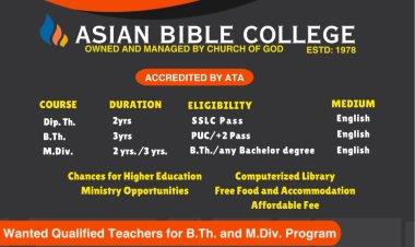 Started Admission; Wanted Qualified Teachers