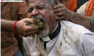 ചാണകം കഴിപ്പിക്കൽ     ബജ്റങ്‌ദൾ പ്രവർത്തകരോട് ക്ഷമിച്ചെന്ന്  പാസ്‌റ്റർ