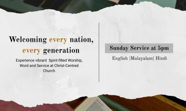 Welcoming Every Nation, Every Generation; Experience Vibrant Spirit-filled Worship, Word and Service at Christ-Centred Church