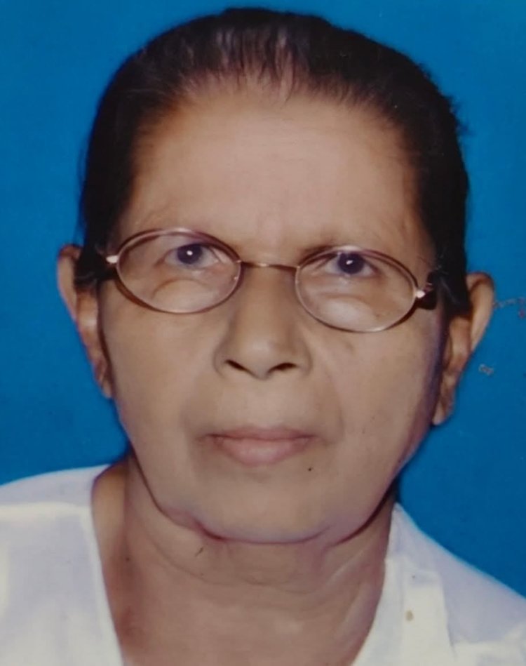 പാസ്റ്റർ സാം വർഗീസിൻ്റെ മാതാവ് കുഞ്ഞമ്മ ചാക്കോ കർത്തൃസന്നിധിയിൽ