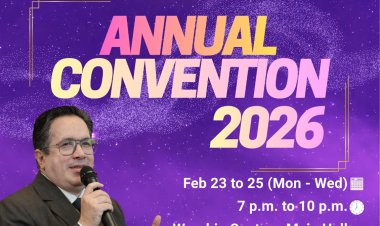 എജി മലയാളം ഫെലോഷിപ്പ്: വാർഷിക കൺവെൻഷൻ     ഫെബ്രു. 23 മുതൽ