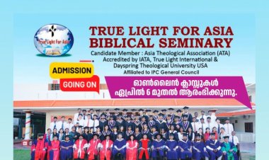 ADMISSION GOING ON... TRUE LIGHT FOR ASIA BIBLICAL SEMINARY