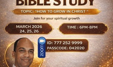 പാസ്റ്റർ വി.ഒ. വർഗീസ് (മുംബൈ) നയിക്കുന്ന ക്ലാസുകൾ  മാർച്ച് 24 മുതൽ