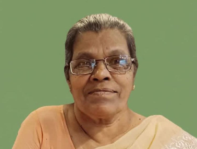 പാസ്റ്റർ ജിജി ചാക്കോ തേക്കുതോട്ടിൻ്റെ മാതാവ് മേരിക്കുട്ടി ചാക്കോ (78) നിര്യാതയായി