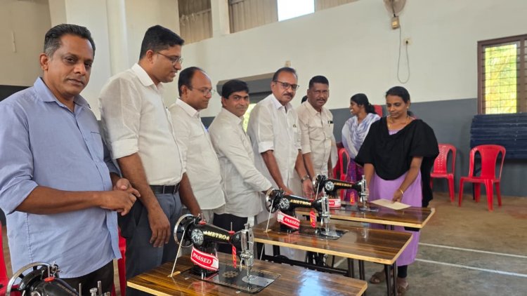 ഐപിസി നേര്യമംഗലം സെൻ്ററിൽ സൗജന്യ തയ്യൽ മെഷിൻ വിതരണം