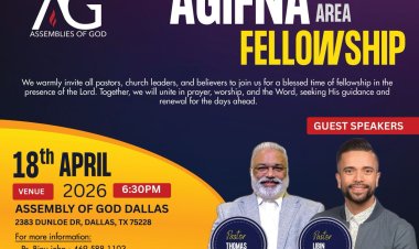 AGIFNA ഡാളസ് ഏരിയാ സമ്മേളനം ഏപ്രിൽ 18 ന്