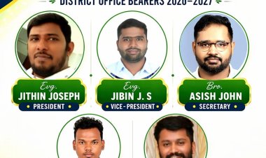 ഐപിസി മുംബൈ ഈസ്റ്റ് ഡിസ്ട്രിക്റ്റ് പിവെെപിഎ യ്ക്ക് പുതിയ ഭാരവാഹികൾ 