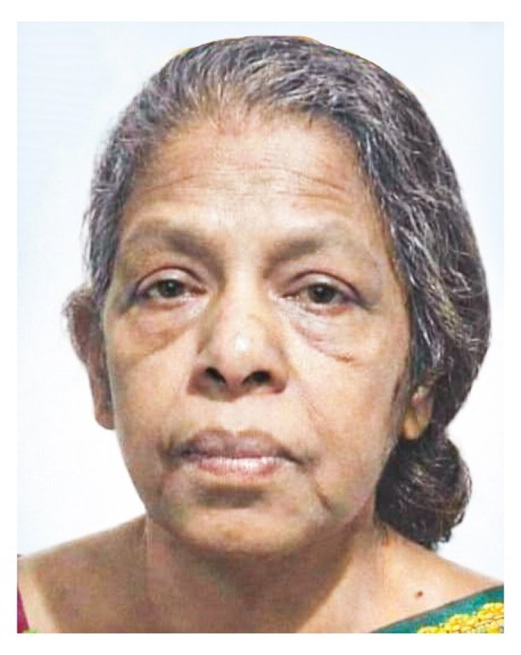 മുണ്ടന്‍കുളങ്ങര അമ്മിണി തങ്കപ്പന്‍ (62) നിര്യാതയായി