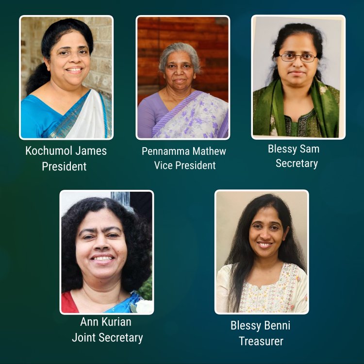 ഐപിസി മിഡ് വെസ്റ്റ് റീജിയൺ:  ലേഡീസ് ഫെല്ലോഷിപ്പിനു പുതിയ ഭാരവാഹികൾ