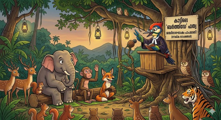 കാട്ടിലെ 'ബർത്ത്ഡേ' ഫത്വ | ആക്ഷേപഹാസ്യം