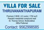 Premium 3BHK Villa for Sale