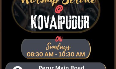 കോയമ്പത്തൂരിൽ ഐപിസി യ്ക്ക് പുതിയ പ്രവർത്തനം