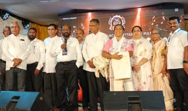 പാസ്റ്റർ  ടി.വി. ജോയിയേയും കുടുംബത്തേയും ആദരിച്ചു