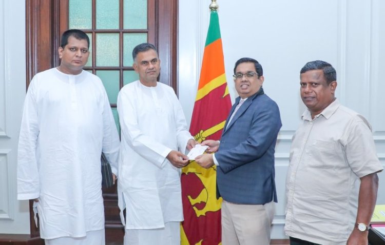 അഞ്ച് മില്യൺ രൂപ സംഭാവന  ചെയ്ത് സിലോൺ പെന്തെക്കൊസ്ത് മിഷൻ സഭ