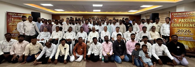 ചർച്ച് ഓഫ് ഗോഡ് കർണാടക സ്റ്റേറ്റ് ശുശ്രൂഷക സമ്മേളനം സമാപിച്ചു