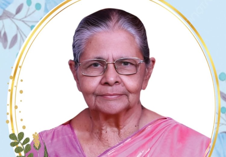 പാസ്റ്റർ മോഹൻ മായാലിന്റെ മാതാവ് കിടങ്ങന്നൂർ ആറൻമുള റിട്ട. അദ്ധ്യാപിക തങ്കമ്മ ജോർജ് (92) കർതൃസന്നിധിയിൽ