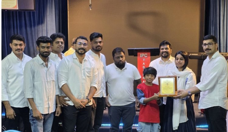 അജ്മാൻ ഐപിസി ടാബർനാക്കിളിൽ  ബൈബിൾ വായനാ ചലഞ്ച്; മാസ്റ്റർ അഡ്‌ലിൻ ക്രിസ്റ്റോ വിജയി