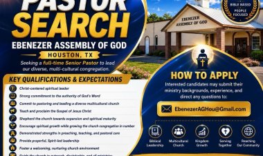 Pastor Search; Ebenezer Assembly Of God, Houston