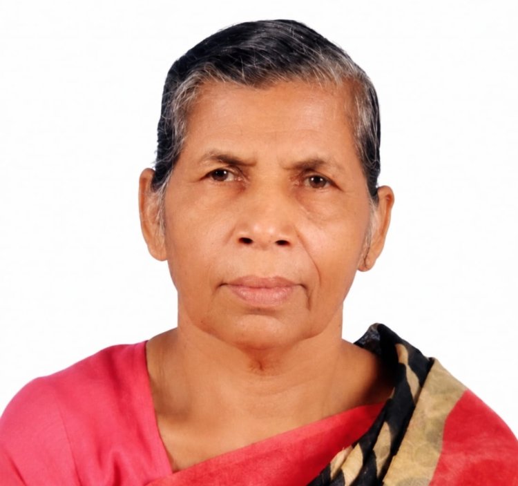 കുളത്തുപ്പുഴ മാർത്താണ്ടങ്കര വെളുത്തമോടയിൽ ഏലിയാമ്മ വർഗീസ് നിര്യാതയായി