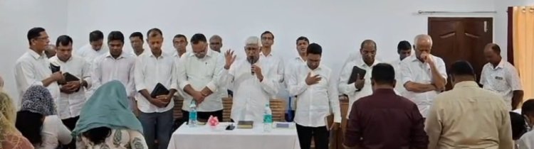 ചേരുംകുഴി ഐപിസി ഇമ്മാനുവൽ സഭയുടെ പുതിയ ഹാളിന്റെയും പാഴ്സണേജിന്റെയും സമർപ്പണം
