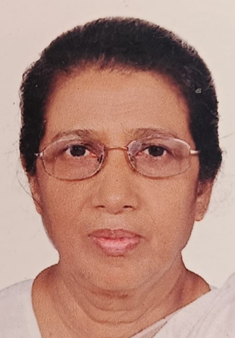 പാസ്റ്റർ മോനി ചെന്നിത്തലയുടെ ഭാര്യ  സാലി വർഗീസ്  കർത്തൃസന്നിധിയിൽ