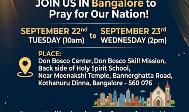 നാഷണൽ പ്രയർ നെറ്റ്‌വർക്ക്  ലീഡേഴ്സ്  കോൺഫറൻസ് ബാംഗ്ലൂരിൽ