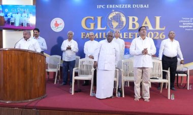 ഓർമകൾ പുതുക്കി ദുബായ് എബനേസർ ഐപിസി ആഗോള കുടുംബസംഗമം