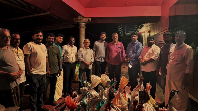 മലയാളം ഡിസ്ട്രിക്ട് സി.എ.യുടെ ദുരിതാശ്വാസ  പ്രവർത്തനങ്ങൾക്ക് തുടക്കമായി