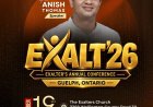 എക്സാൾട്ടേഴ്‌സ് ചർച്ച്  വാർഷിക കോൺഫറൻസ് ‘EXALT ’26’ സെപ്. 19, 20 തീയതികളിൽ