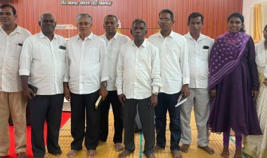 പാലക്കാട് സൺഡേ സ്കൂൾ അസോസിയേഷൻ ഭാരവാഹികൾ