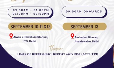 ഐപിസി നോർത്തേൺ റീജിയൺ ശുശ്രൂഷക സമ്മേളനം സെപ്.10 മുതൽ