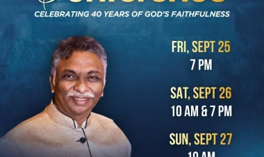 ഡാളസ് ഗ്രേസ് ക്രിസ്ത്യൻ അസംബ്ലി: 40-ാമത് വാർഷിക സമ്മേളനവും പൊതുയോഗവും സെപ്. 25 മുതൽ 