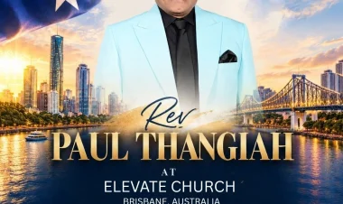 Rev. Paul Thangiah in Brisbane on Sept 27
