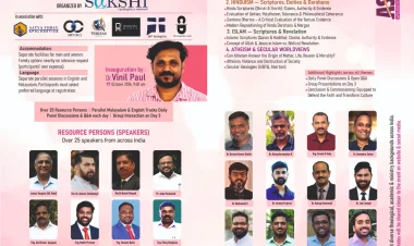 ആത്മീയ സംശയങ്ങൾക്ക് മറുപടിയുമായി തിരുവനന്തപുരത്ത് അപ്പോളജറ്റിക്സ് സമ്മിറ്റും പരിശീലനവും