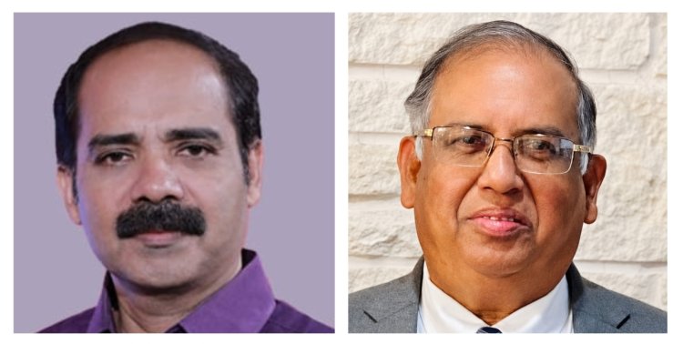 ക്രൈസ്തവചിന്ത - വി.എം മാത്യു അവാർഡുകൾ  ഷാജി മാറാനാഥയ്ക്കും റവ. സണ്ണി താഴാംപള്ളത്തിനും