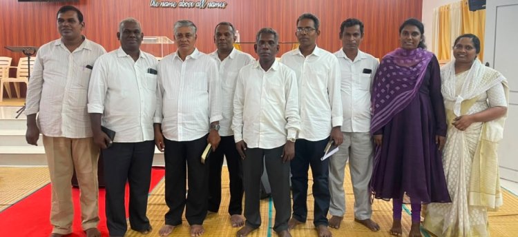 പാലക്കാട് സൺഡേ സ്കൂൾ അസോസിയേഷൻ ഭാരവാഹികൾ