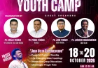 ചർച്ച് ഓഫ് ഗോഡ് ഡൽഹി സ്റ്റേറ്റ് യൂത്ത് ക്യാമ്പ് ഒക്ടോബർ 18 മുതൽ 20 വരെ