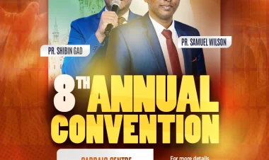 അയർലൻഡ് കോർക്ക് എബനേസർ ചർച്ച് വാർഷിക കൺവെൻഷൻ ഒക്ടോ. 30 മുതൽ