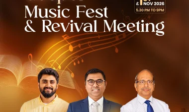 ശാലോം ക്രിസ്ത്യൻ ഫെല്ലോഷിപ്പ്: ഗോസ്പൽ മ്യൂസിക് ഫെസ്റ്റും റിവൈവൽ മീറ്റിംഗും യു.കെ നോർത്താംപ്ടണിൽ
