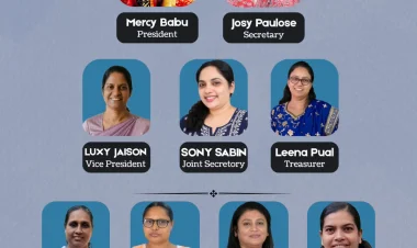 ഐപിസി തൃശ്ശൂർ വെസ്റ്റ് സെന്റർ സോദരി സമാജം ഭാരവാഹികൾ 