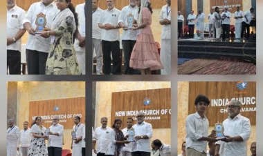 ചിങ്ങവനത്ത് ന്യൂ ഇന്ത്യ ചർച്ച് ഓഫ് ഗോഡ് സൺഡേ സ്കൂൾ താലന്ത് പരിശോധന നടന്നു