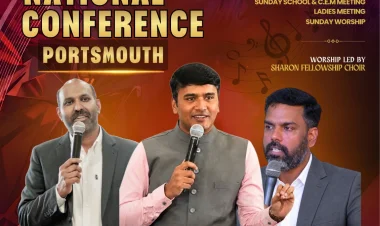 ശാരോൻ ഫെലോഷിപ്പ് ചർച്ച് യു.കെ. & അയർലൻഡ് റീജിയൻ നാഷണൽ കോൺഫറൻസ് 2027 ഏപ്രിൽ 30 മുതൽ